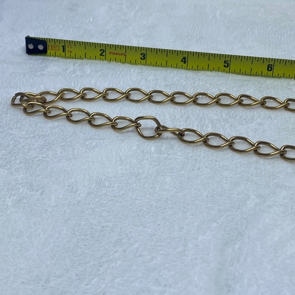 Vintage‎ Gold Tone Metal Coin Medallion Chain Belt Boho Festival Adjustable - Picture 6 of 10